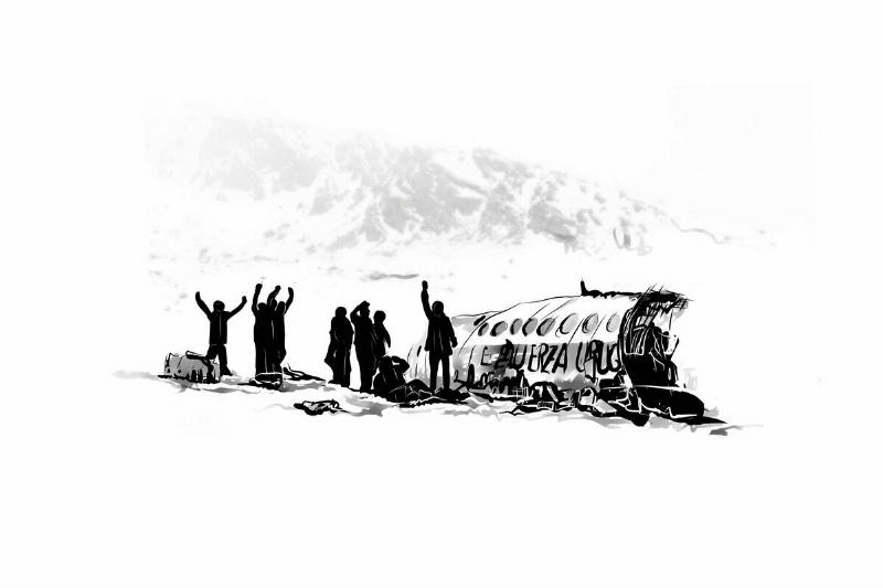 Illustration of the crash.