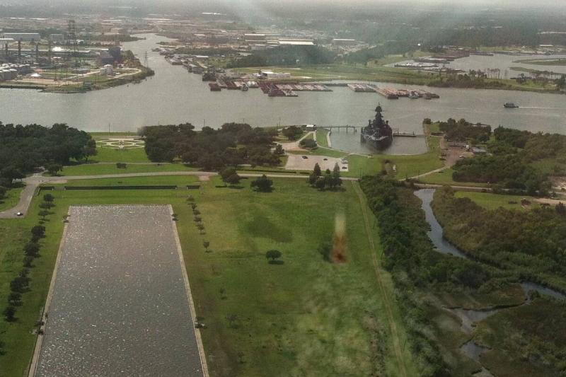 San Jacinto battleground. 