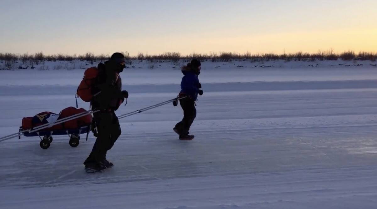 People participating in the 6633 Ultra. 