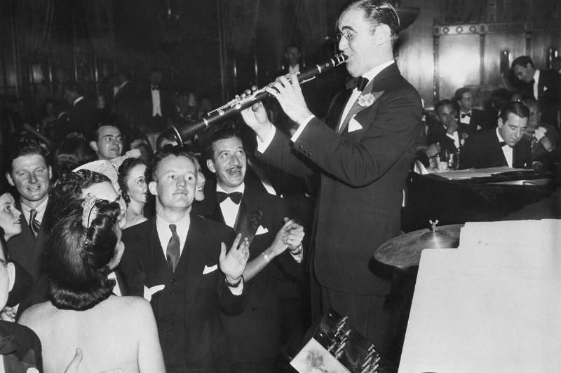 Benny Goodman Playing at the Waldorf Astoria