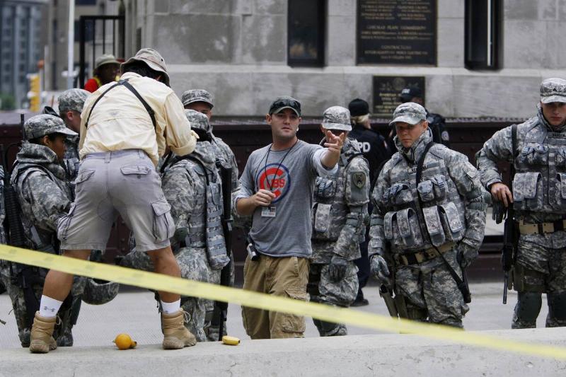 Chicago becomes Gotham City again as crews prepare more than