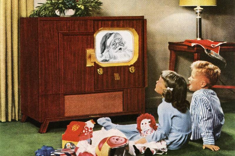 Children Watching Television