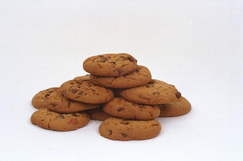 Chocolate chip cookies.,