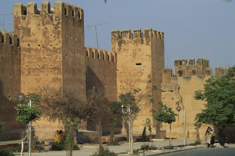 City walls of Taroudant...