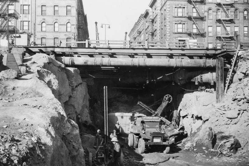 Cross Bronx Expressway Tunnelling, 1949
