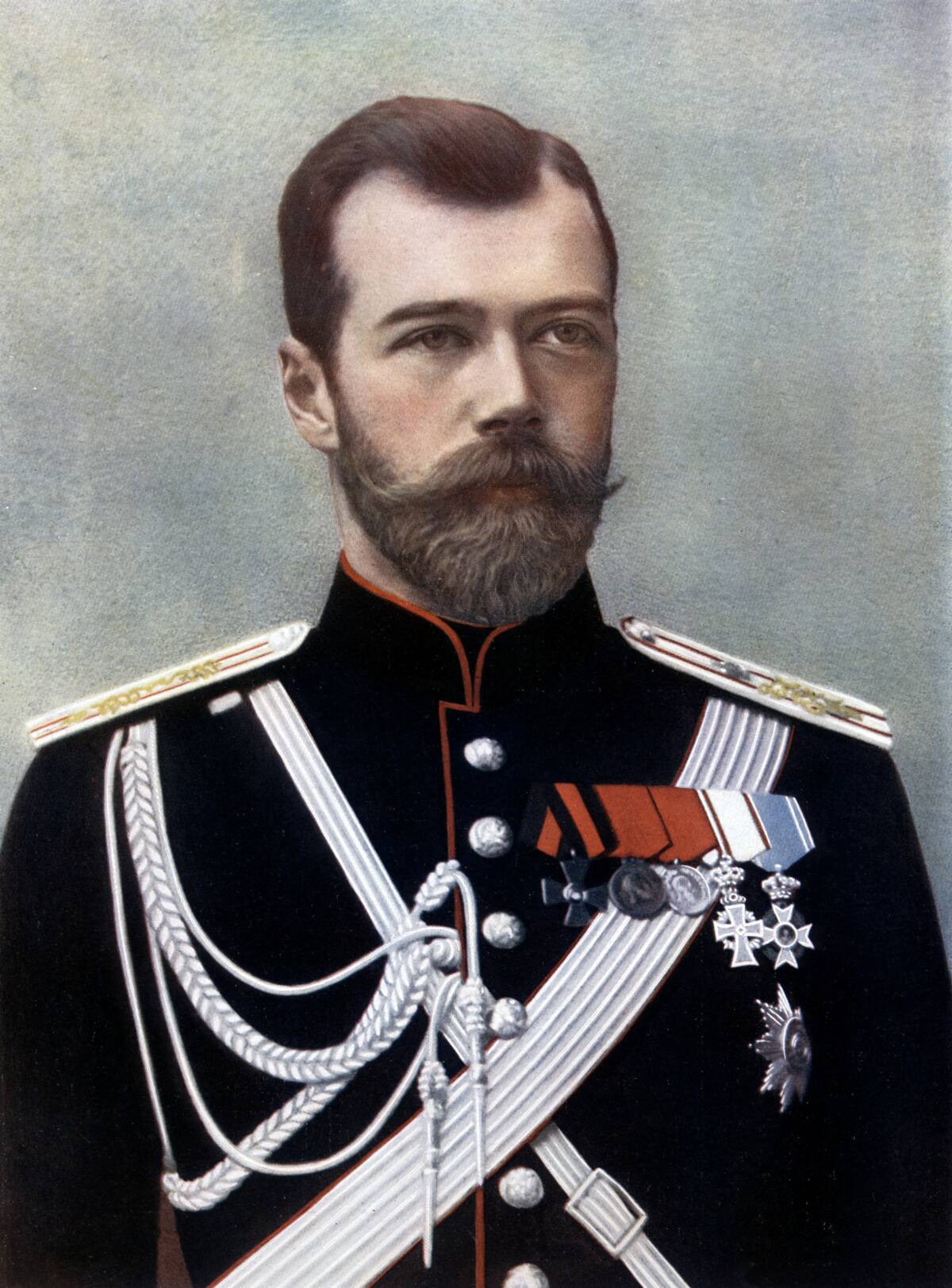 Czar Nicholas II of Russia, late 19th-early 20th century.