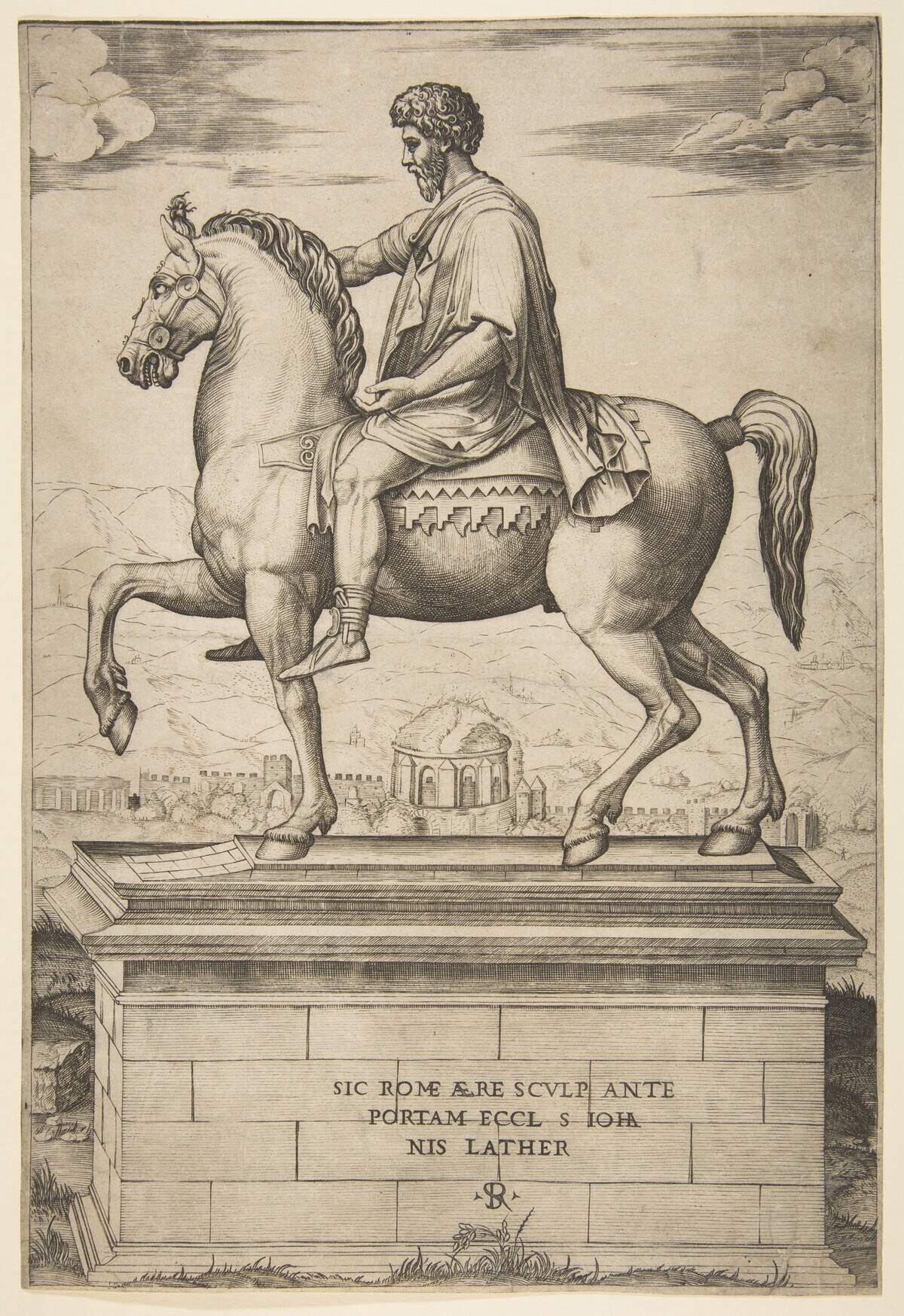 Equestrian Statue Of Marcus Aurelius