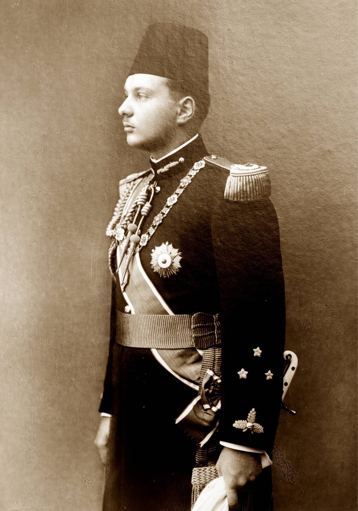 Farouk I of Egypt.