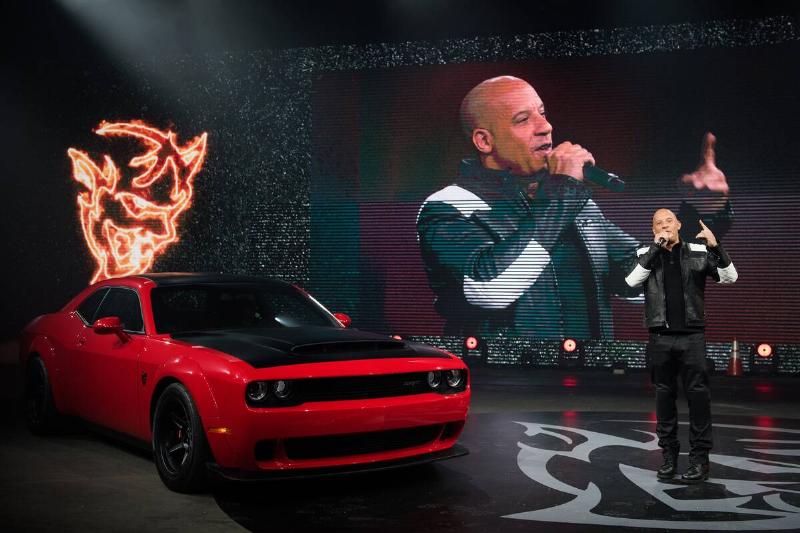 Fiat Chrysler Automobiles NV Dodge Demon Reveal Ahead Of The 2017 New York International Auto Show (NYIAS)