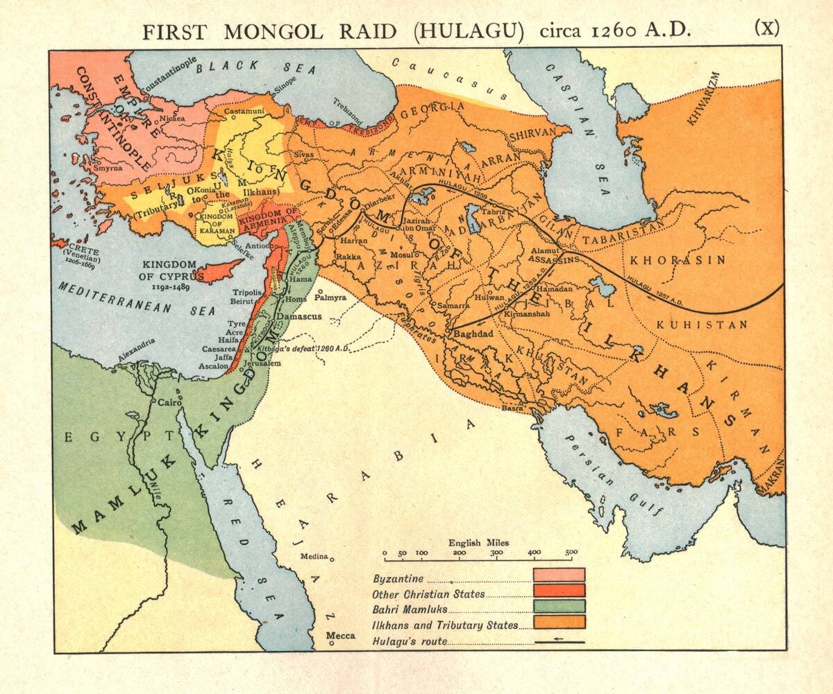 First Mongol Raid (Hulagu)