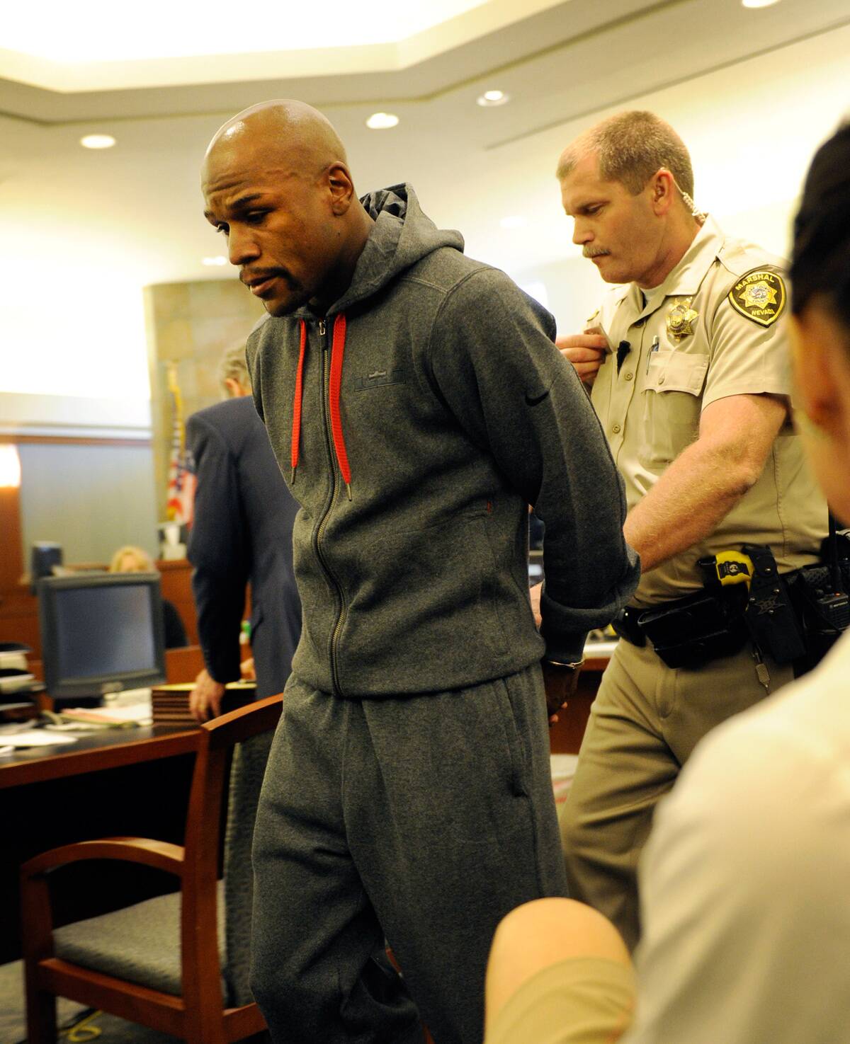 Floyd Mayweather Jr. Appears In Court