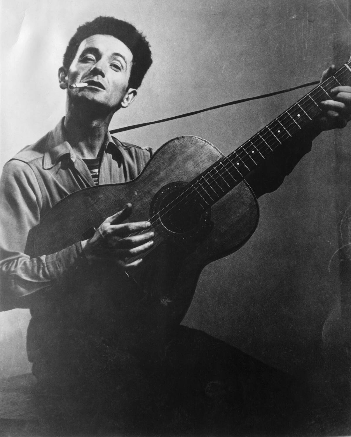 Folk Musician Woody Guthrie