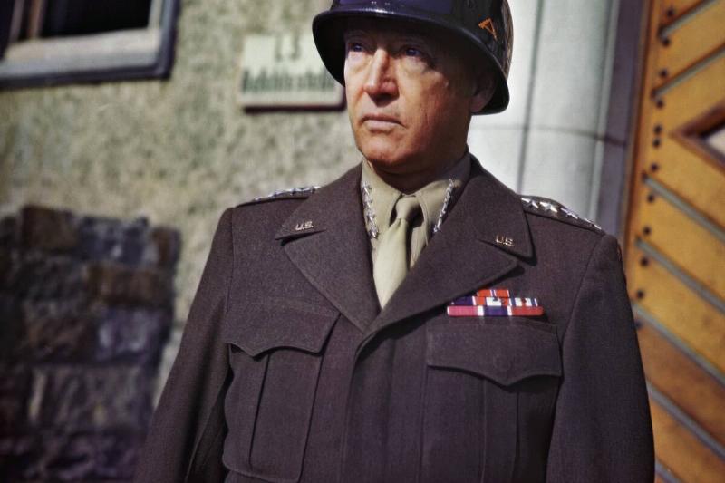 General George Patton in Uniform