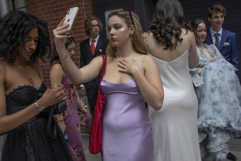 Getting ready for prom