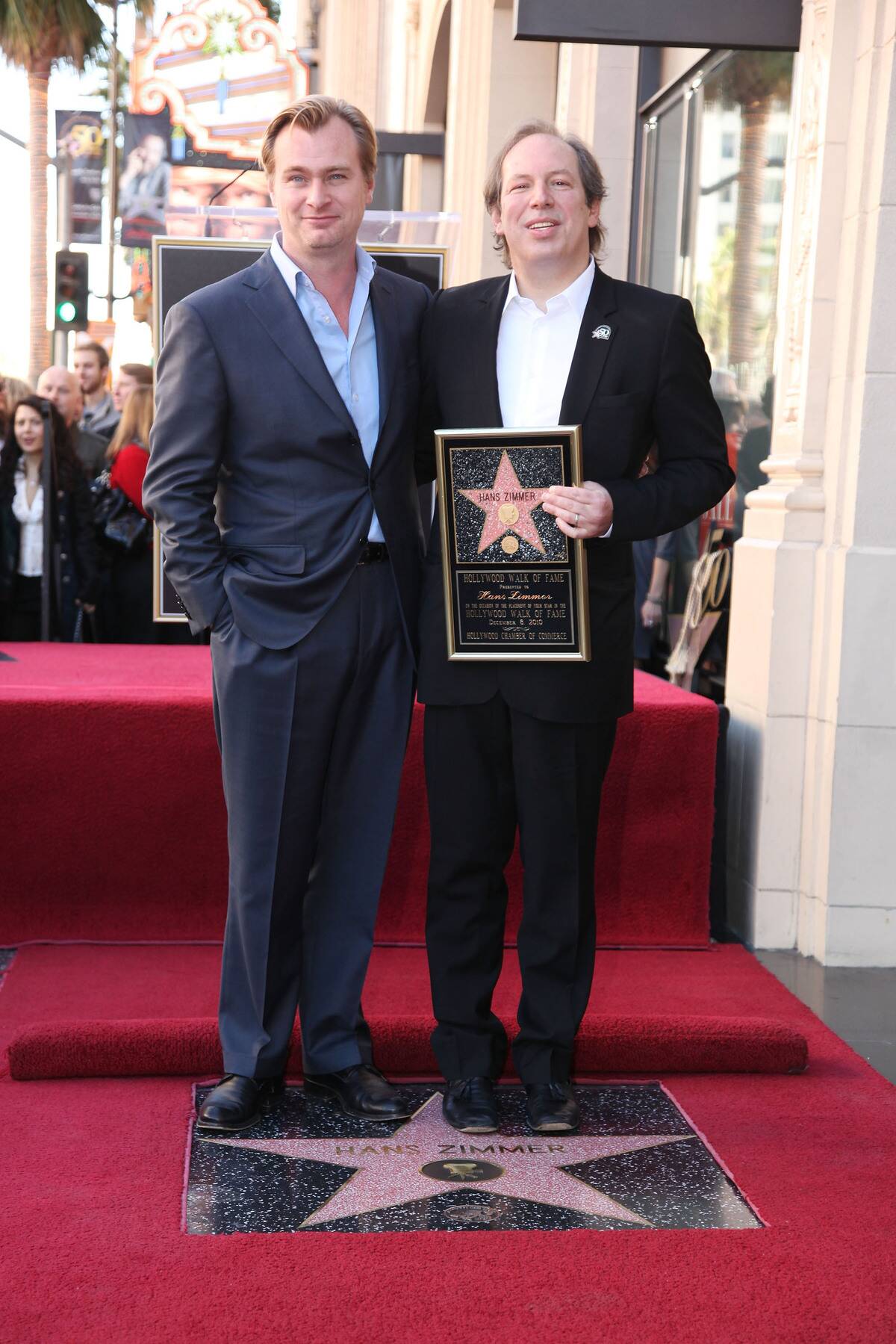 Hans Zimmer Hollywood Walk Of Fame Star Ceremony