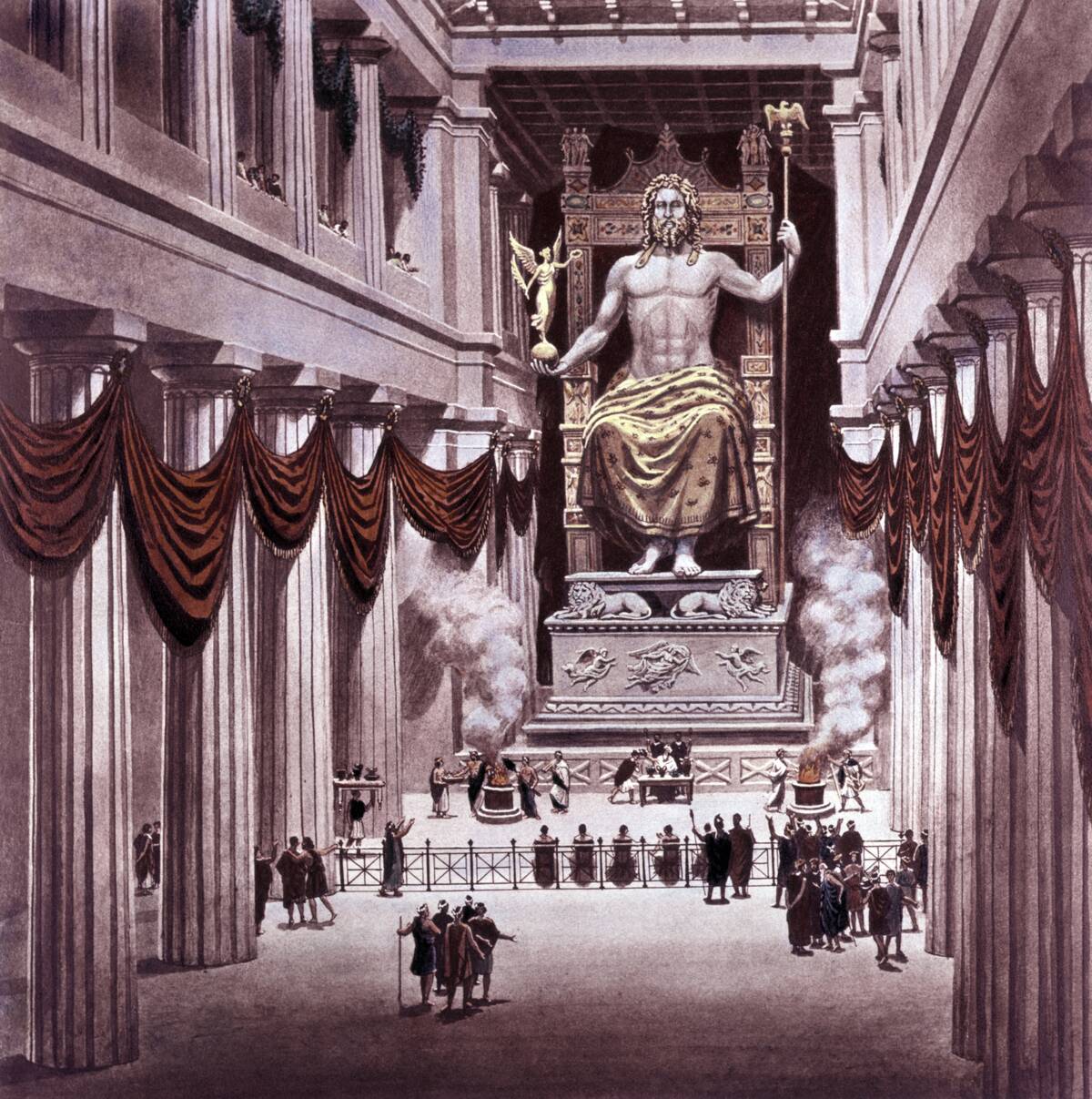 ILLUSTRATION SEVEN WONDERS...