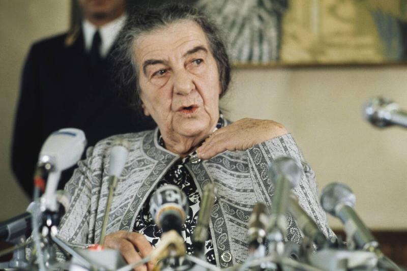 Israeli Prime Minister Golda Meir