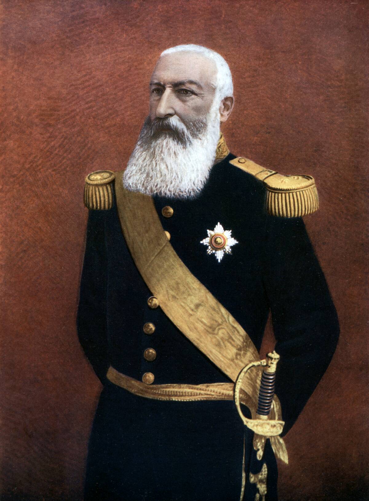 King Leopold II of Belgium, late 19th-early 20th century.