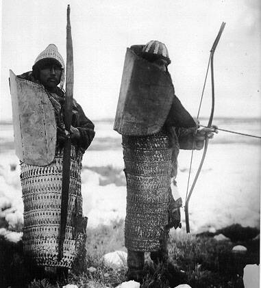Lamellar armour worn by Koryak people