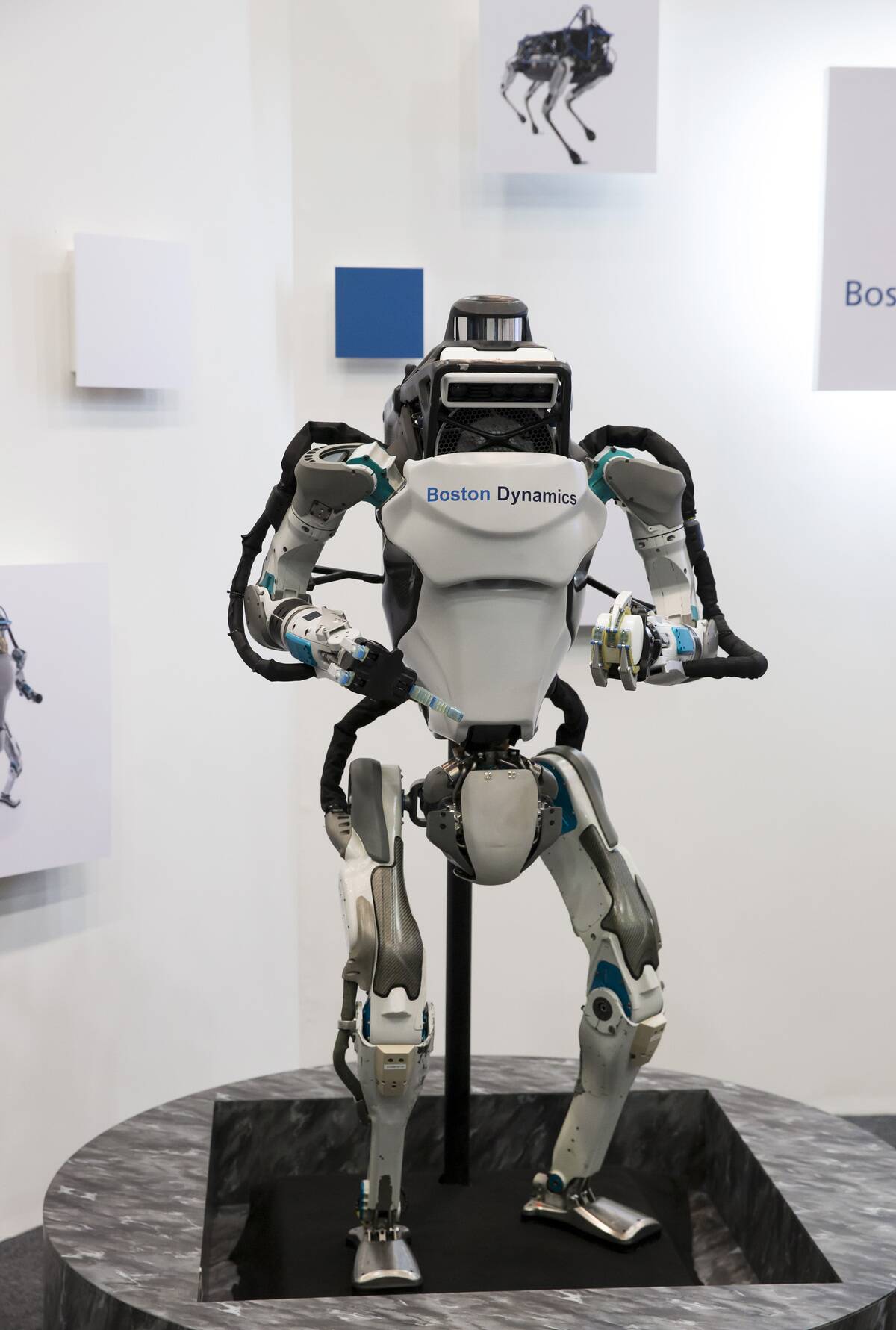 Latest Robots Are Displayed At SoftBank Robot World 2017