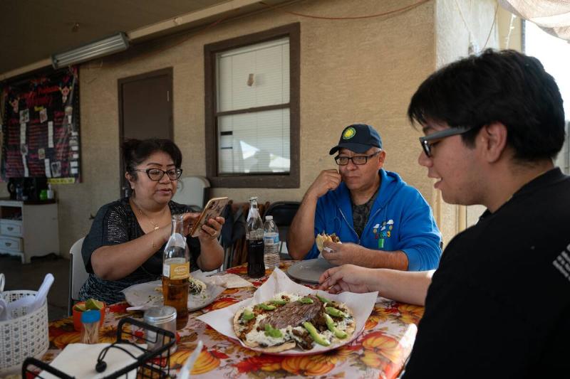 Latino family who voted for Trump
