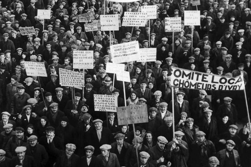 Les marcheurs de la faim à Paris