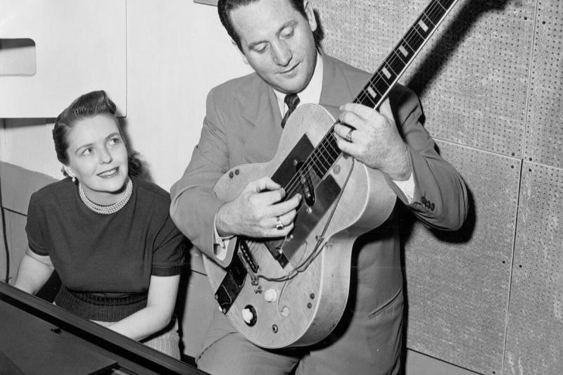 Les Paul & Mary Ford Recording For Capitol Records