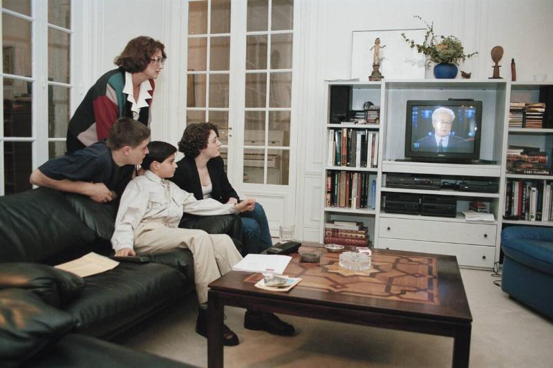 Lionel Jospin, candidat P.S. à la présidentielle