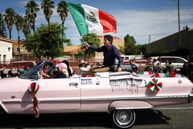 Mexican Independence Day Parade Held In East Los Angeles