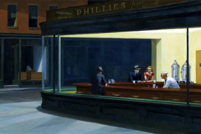 Nighthawks by Edward Hopper