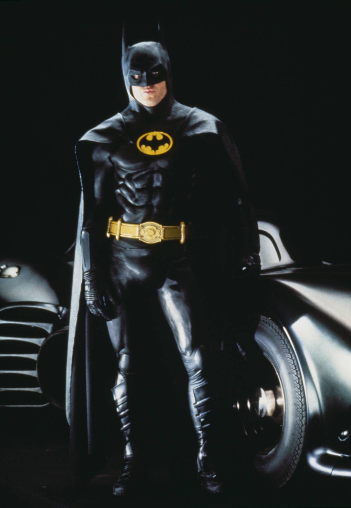 On the set of Batman