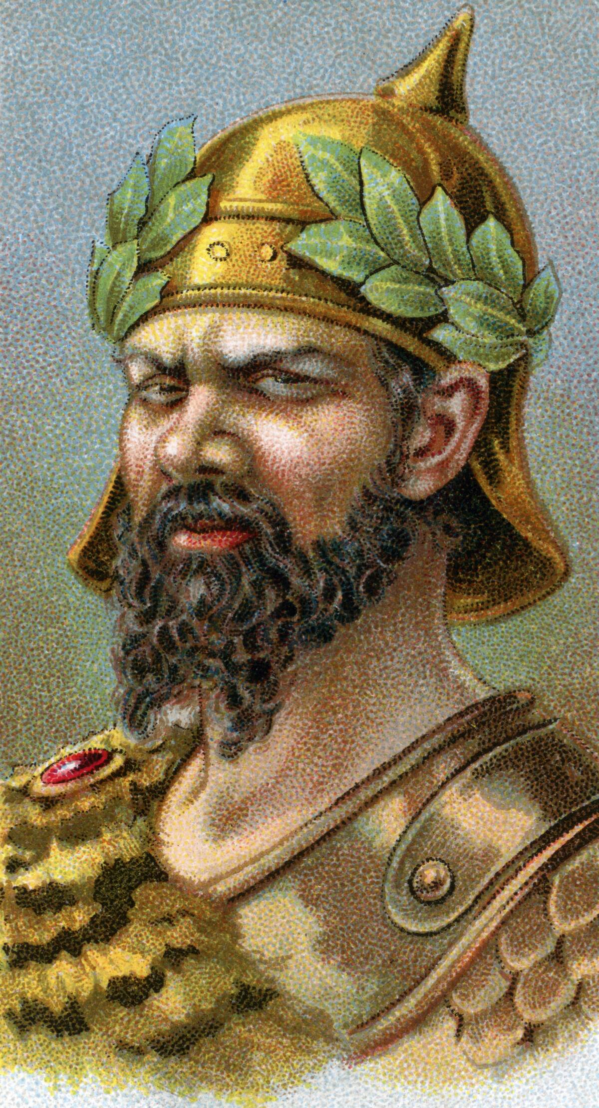 Portrait Of Attila The Hun