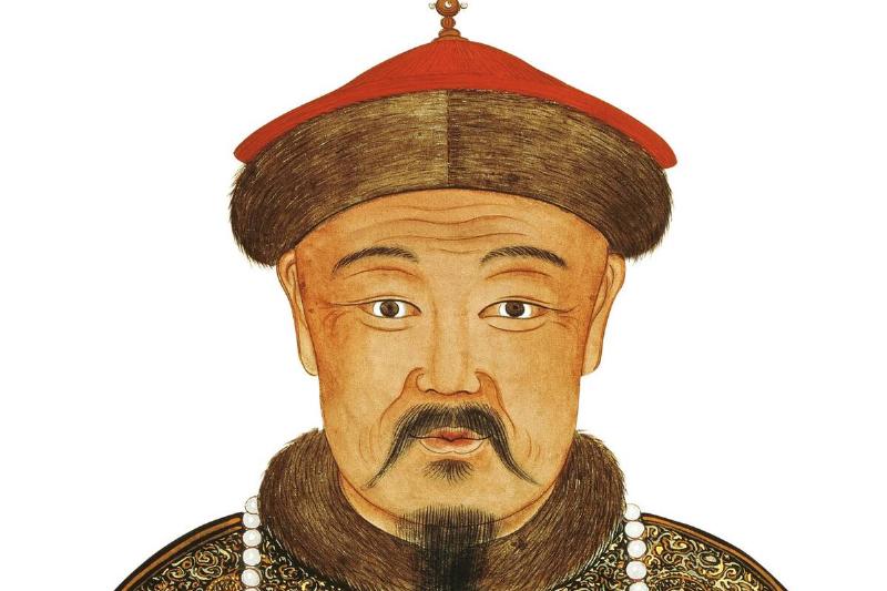 Portrait of Kublai Khan (1215-1294), 13th century