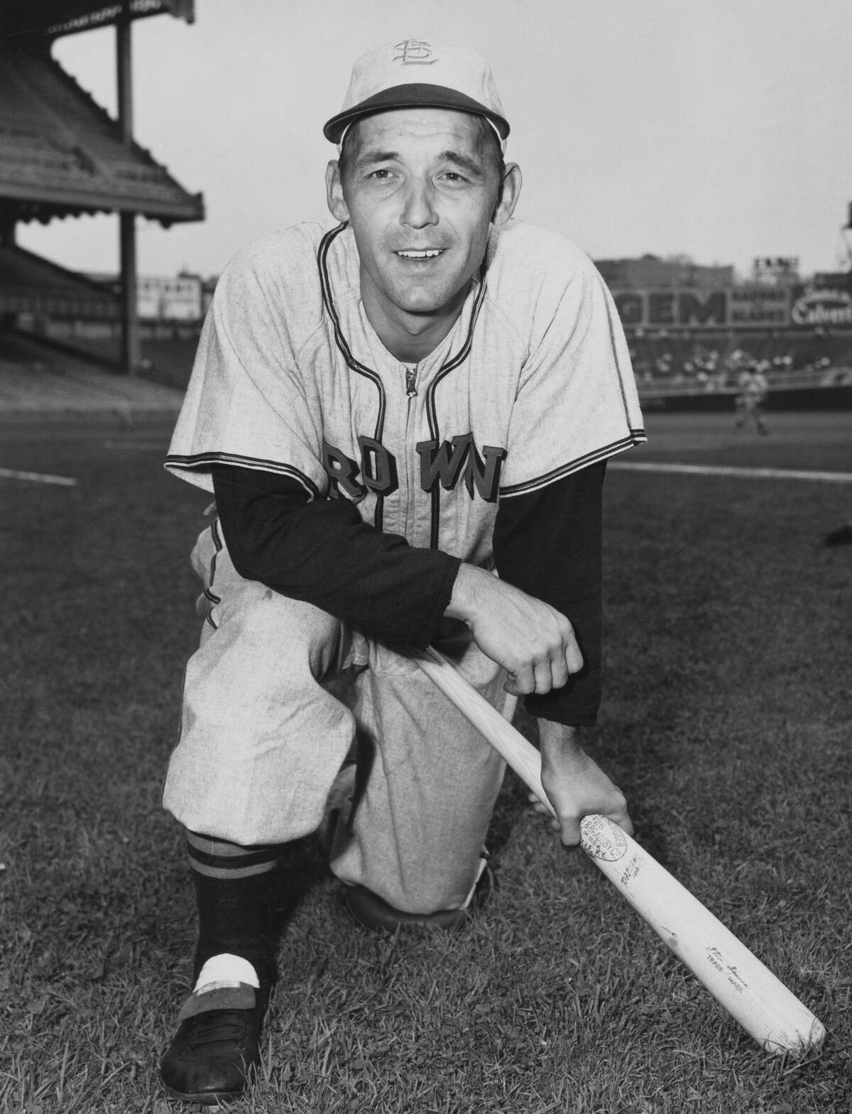 Portrait of Stan Spence of the St Louis Browns