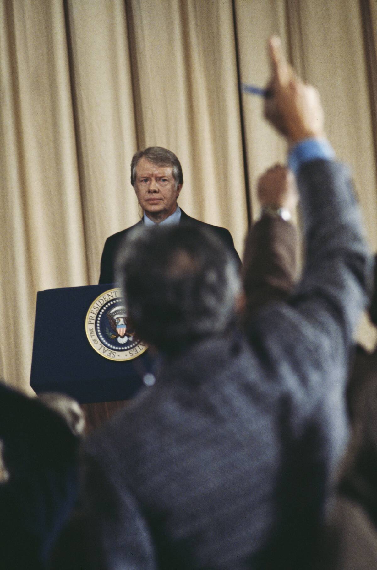 President Carter In Warsaw