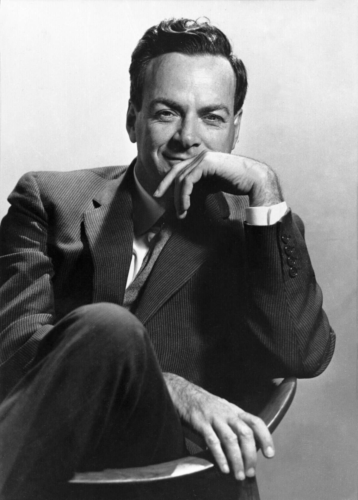 Richard Phillipps Feynman, Nobel Prize in Physics in 1965.