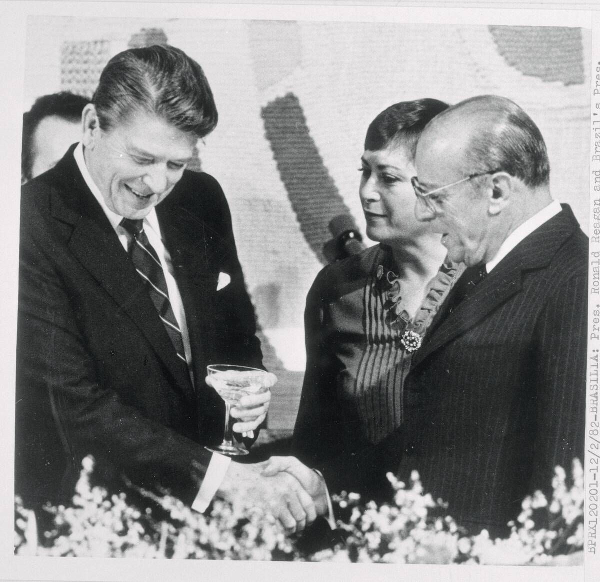 Ronald Reagan Visiting Brazilians