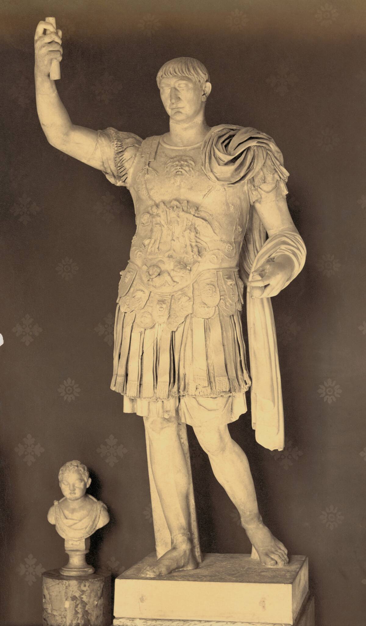 Sculpture of Roman Emperor