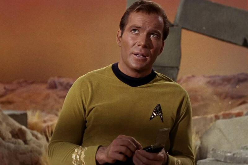 Shatner As Kirk In 'Star Trek'