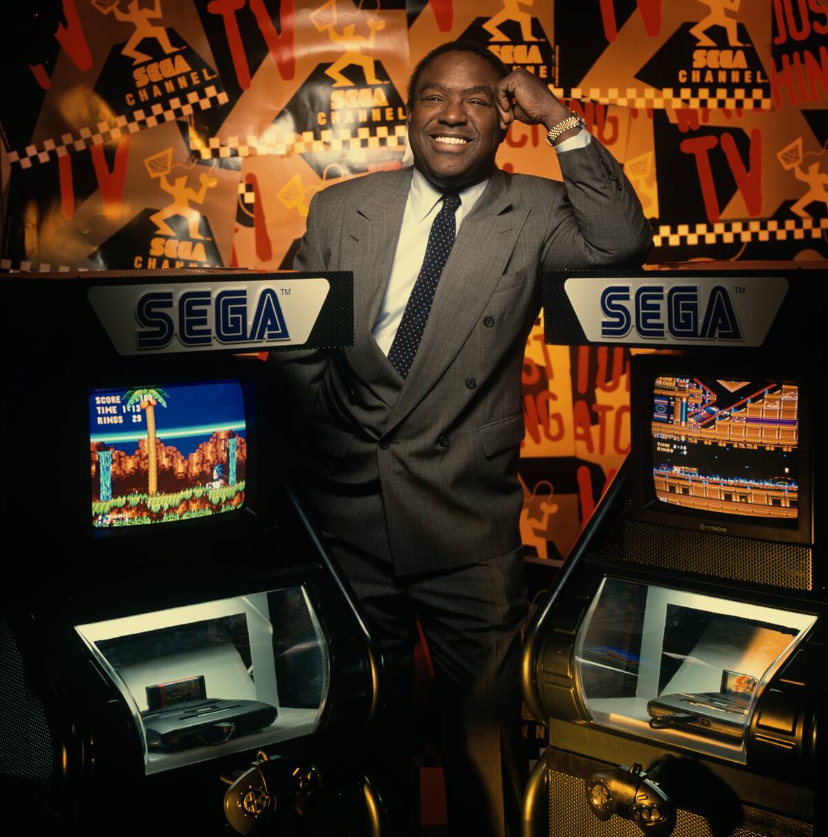 Stan Thomas With Sega Gaming Systems