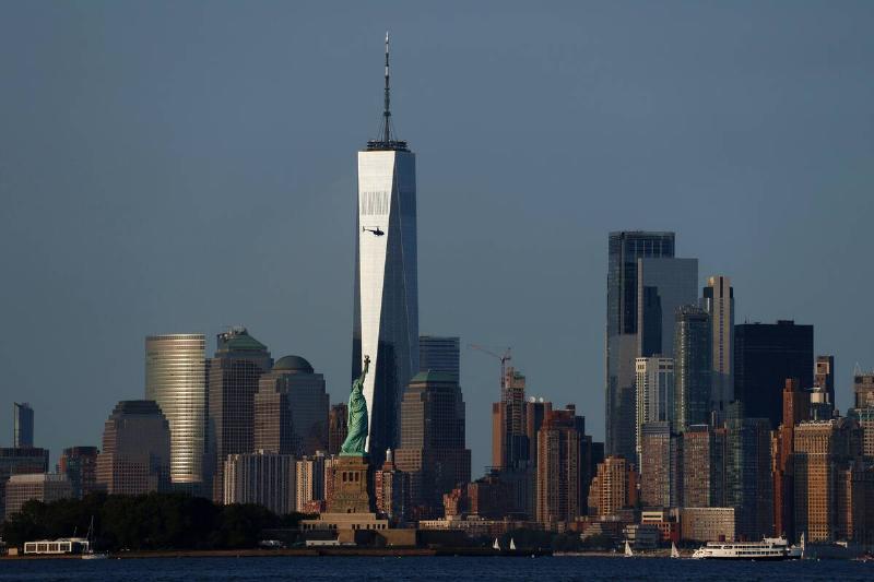 Sunset in New York City