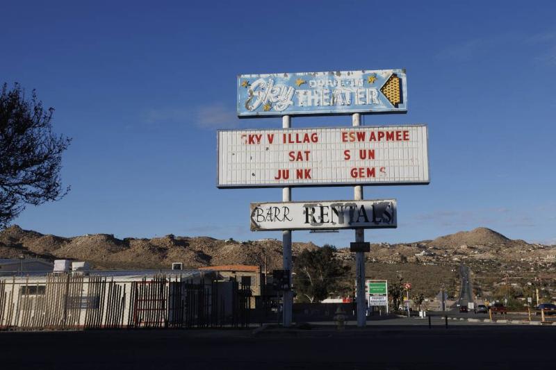 Swap meet shutting down in Yucca Valley, CA.