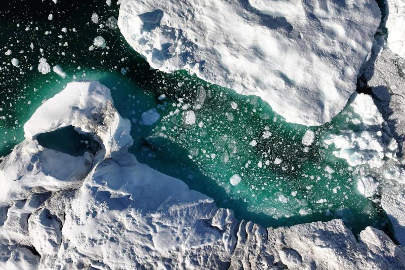 The Greenland Ice Sheet, Facing Global Warming, Is Melting