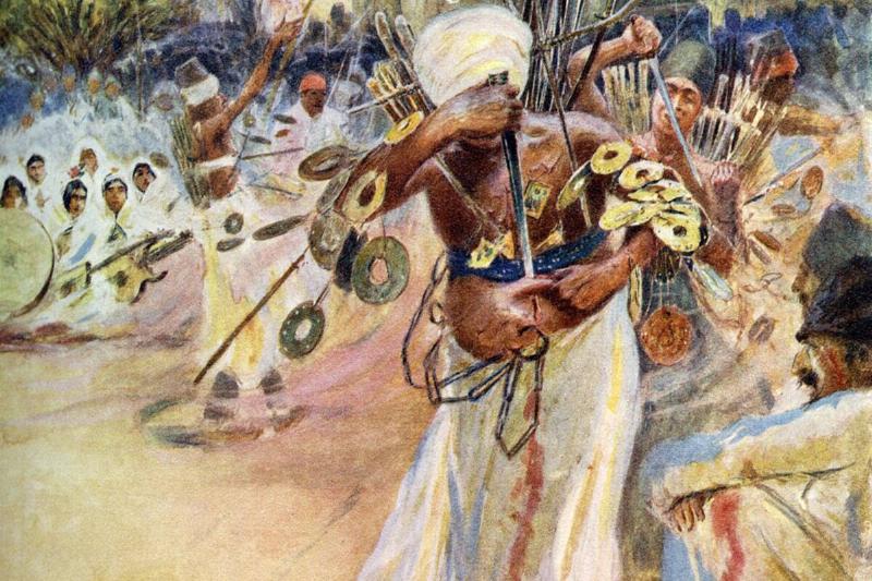 The Muharram Festival, Persia.