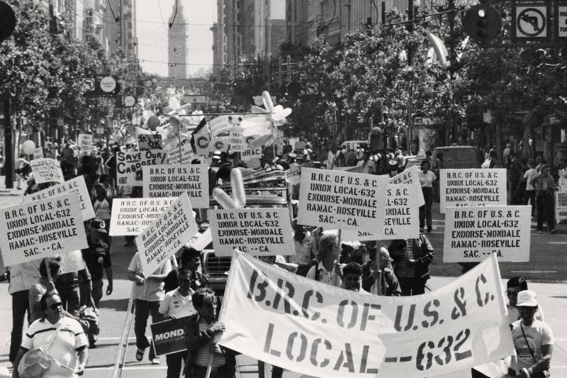 Union Parade In San Francisco