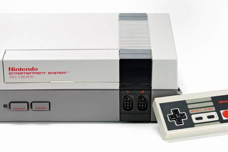 Vintage Game Console Shoot