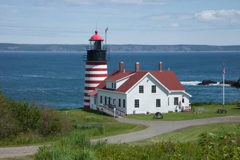 West Quoddy Head Lighthouse, Lubec Maine