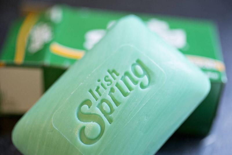 Bar of Irish Spring Soap. 