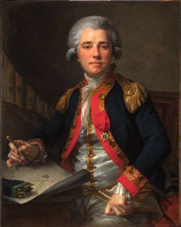 Portrait of Jean-François de Galaup de La Pérouse.