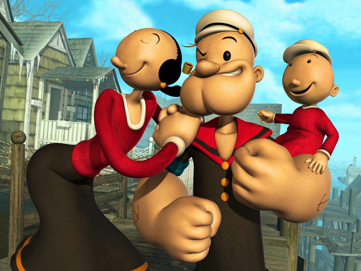 Still from 'Popeye's Voyage: The Quest for Pappy'